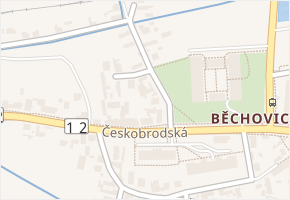 Dolnopočernická v obci Praha 4 - mapa ulice