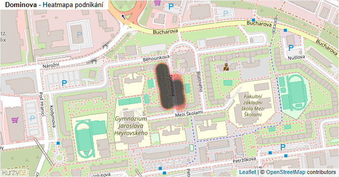 Dominova - mapa podnikání