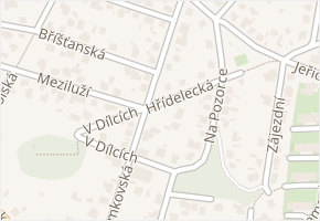 Domkovská v obci Praha 2 - mapa ulice