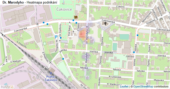 Dr. Marodyho - mapa podnikání
