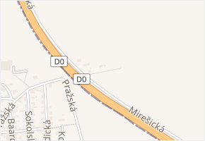 Drahelčická v obci Praha - mapa ulice