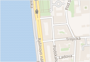 Dřevná v obci Praha - mapa ulice
