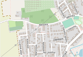 Dubeckého v obci Praha - mapa ulice