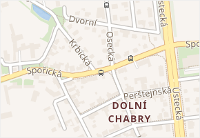 Dvořákova v obci Praha 2 - mapa ulice