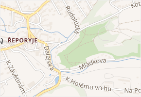 Ebrova v obci Praha 11 - mapa ulice
