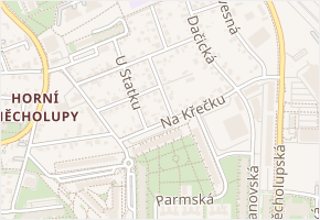 Ejpovická v obci Praha - mapa ulice
