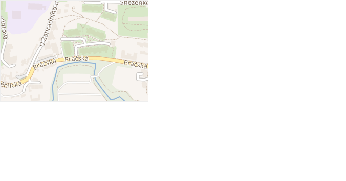 Ellnerové v obci Praha - mapa ulice