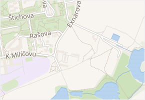 Exnárova v obci Praha - mapa ulice