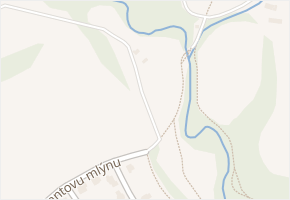 Fantův mlýn v obci Praha - mapa ulice