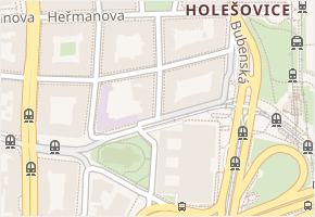 Farského v obci Praha 2 - mapa ulice