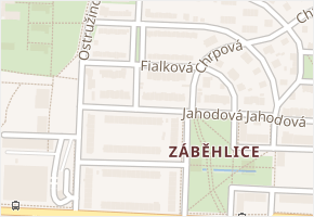 Fialková v obci Praha 1 - mapa ulice