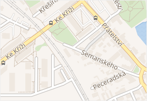 Františka Diviše v obci Praha - mapa ulice