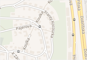 Franty Kocourka v obci Praha 6 - mapa ulice
