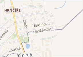 Gočárova v obci Praha - mapa ulice