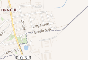 Gočárova v obci Praha - mapa ulice