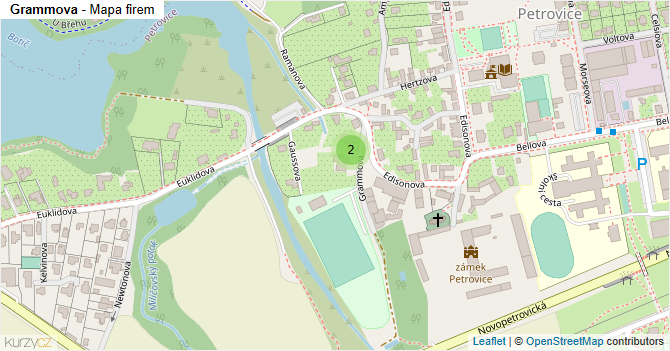 Grammova - mapa firem