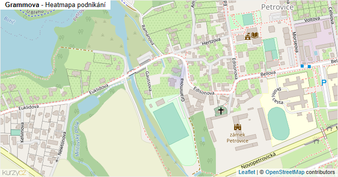 Grammova - mapa podnikání