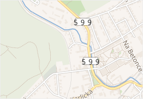Hadravská v obci Praha - mapa ulice