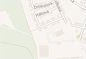 Hákova v obci Praha 8 - mapa ulice