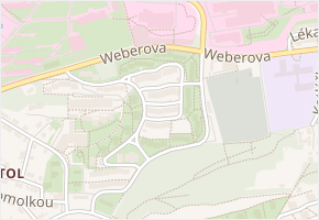Hamsíkova v obci Praha - mapa ulice