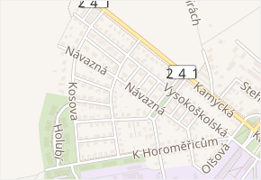 Hašlerova v obci Praha 8 - mapa ulice