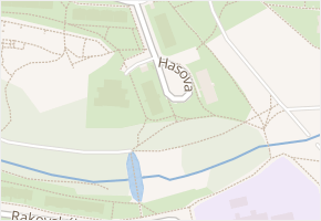 Hasova v obci Praha - mapa ulice