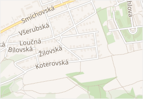 Havlůjové v obci Praha 12 - mapa ulice