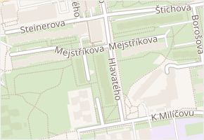 Hlavatého v obci Praha - mapa ulice