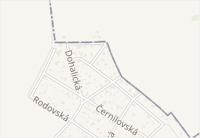 Holohlavská v obci Praha - mapa ulice