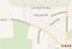 Holotínská v obci Praha - mapa ulice