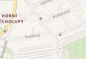 Holoubkovská v obci Praha 6 - mapa ulice