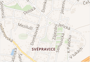 Hřídelecká v obci Praha - mapa ulice