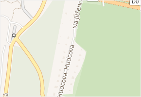 Hudcova v obci Praha - mapa ulice