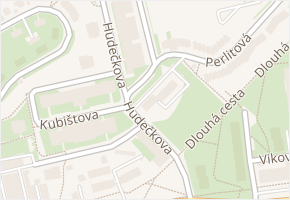 Hudečkova v obci Praha - mapa ulice