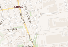 Husařská v obci Praha - mapa ulice
