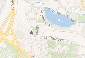 Huťská v obci Praha - mapa ulice