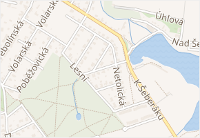 Janovická v obci Praha 5 - mapa ulice