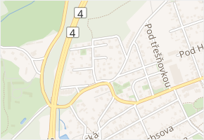 Jansenova v obci Praha - mapa ulice