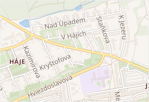 Jarešova v obci Praha - mapa ulice