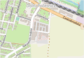 Jaroměřická v obci Praha 2 - mapa ulice