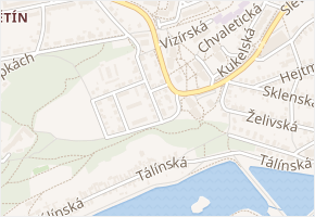 Jaroslavická v obci Praha 4 - mapa ulice