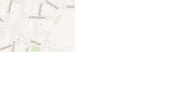 Jasenná v obci Praha - mapa ulice