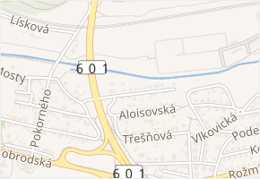 Jednostranná v obci Praha 8 - mapa ulice
