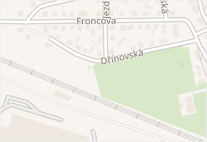 Jezdovická v obci Praha 5 - mapa ulice