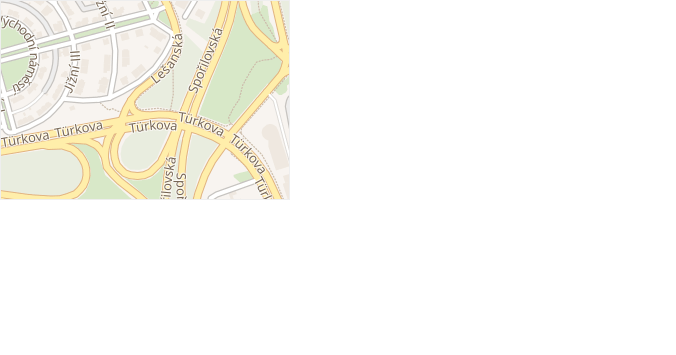 Jihovýchodní IX v obci Praha - mapa ulice