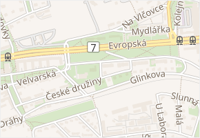 Jírova v obci Praha 1 - mapa ulice
