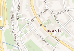 Jiskrova v obci Praha 6 - mapa ulice
