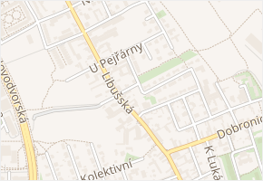 Jistebnická v obci Praha 6 - mapa ulice