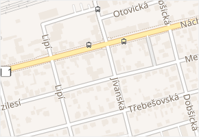 Jívanská v obci Praha 10 - mapa ulice