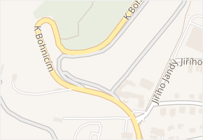 K Bohnicím v obci Praha 2 - mapa ulice